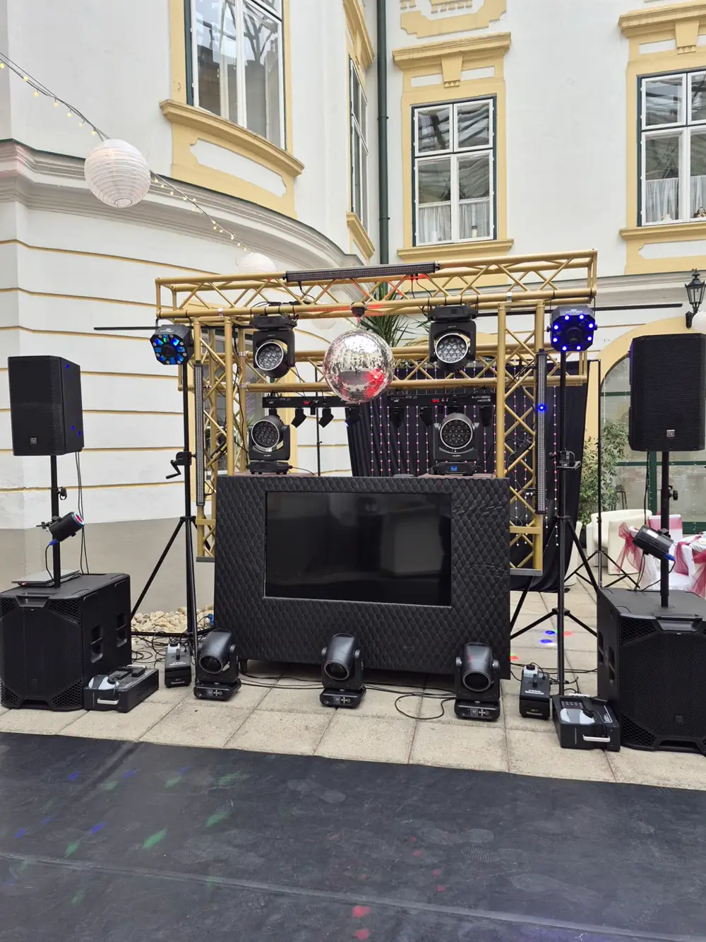 Catering und Service bei einer Hochzeitsfeier